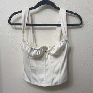 White Fox White Corset XS